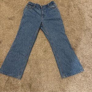 Lands' End Boys Size 8 Elastic Waist Jeans